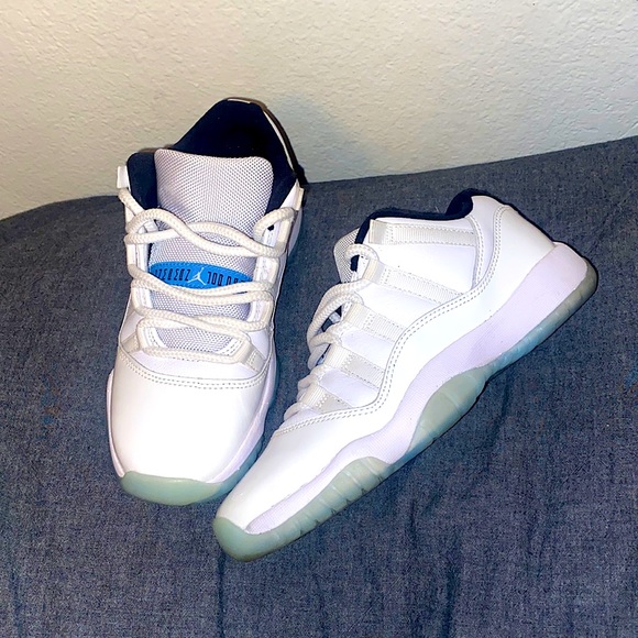 jordan 11 legend blue low cut